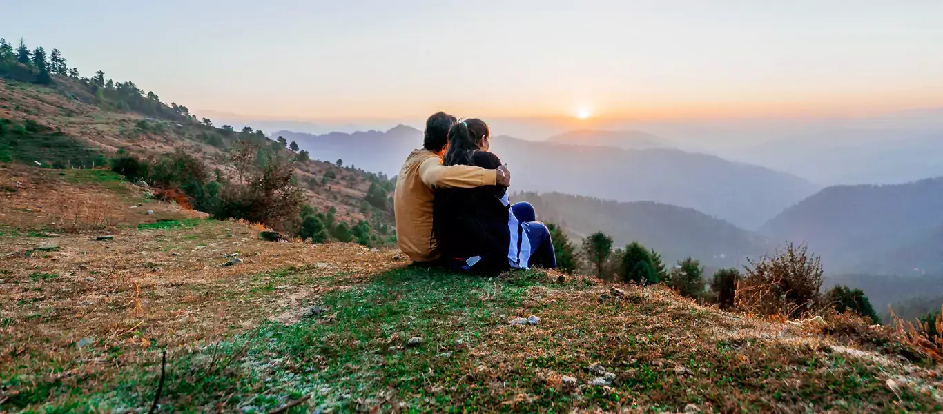 Hawk Eye Resort Guests Enjoying Sunset View