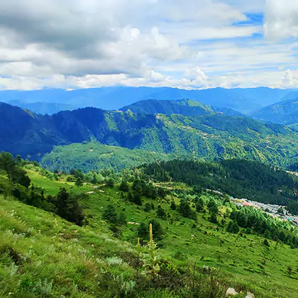 Mountain View From Hawk Eye Resort